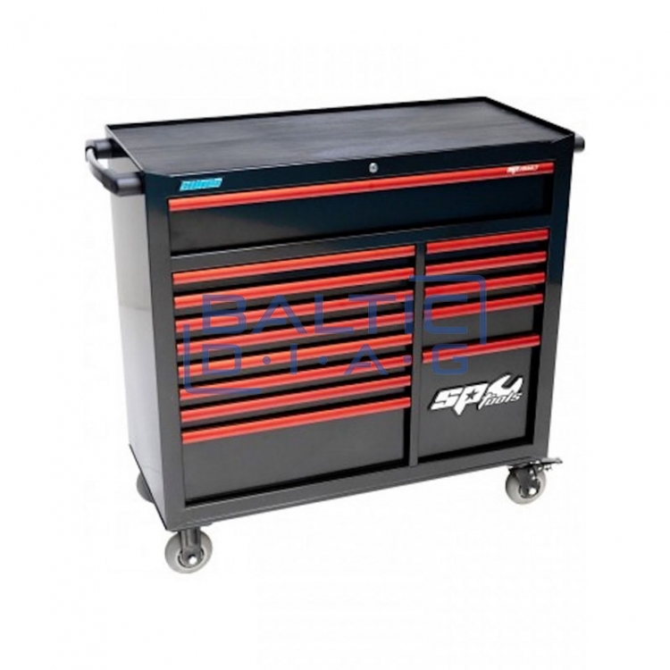 Tool trolley with 14 drawers and 425 tools SP Tools Custom Series