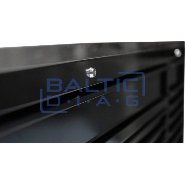 Mobilus darbastalis su 21 stalčiumi ir plieniniu darbastaliu SPtools USA Sumo series