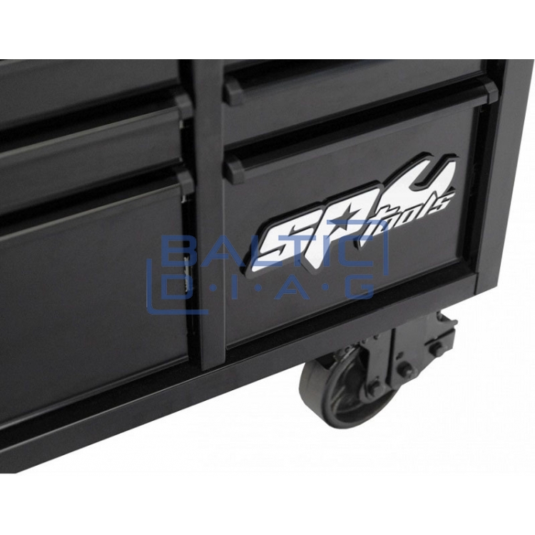 Mobilus darbastalis su 21 stalčiumi ir plieniniu darbastaliu SPtools USA Sumo series