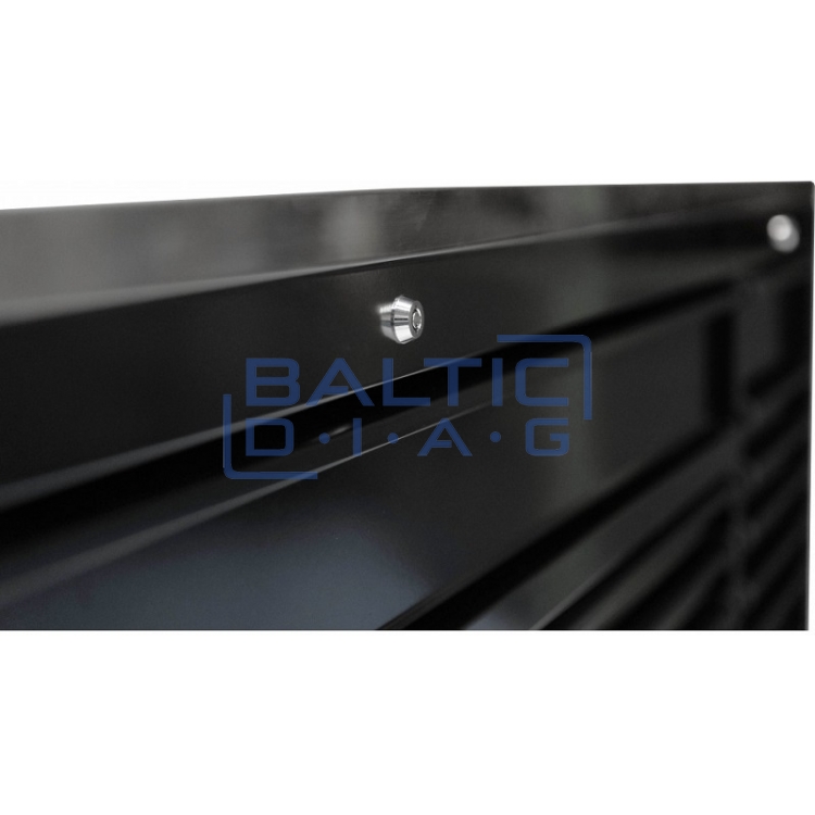 Mobilus darbastalis su 21 stalčiumi ir plieniniu darbastaliu SPtools USA Sumo series