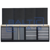 Профессиональный стационарный верстак Backing panel