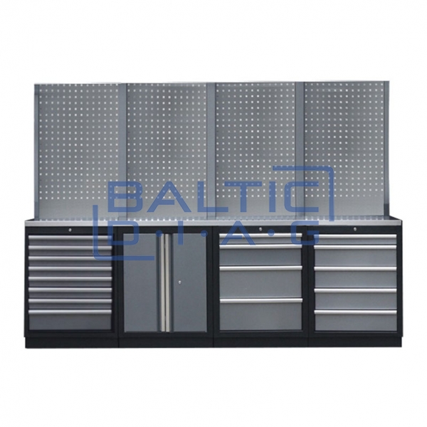Профессиональный стационарный верстак Backing panel
