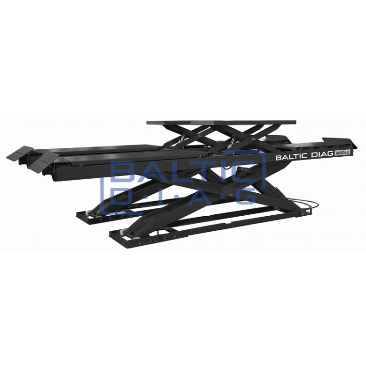 Scissor lift with integrated secondary lift BD640WA