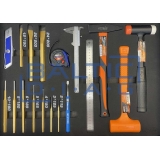 Įrankių vežimėlis su 9 stalčiais ir 381 vnt. įrankiais SP Tools Tech Series Įrankių vežimėlis su 9 stalčiais ir 381 vnt. įrankiais SP Tools Tech Series