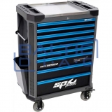 Įrankių vežimėlis su 9 stalčiais ir 381 vnt. įrankiais SP Tools Tech Series Įrankių vežimėlis su 9 stalčiais ir 381 vnt. įrankiais SP Tools Tech Series