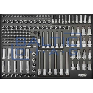 Tool trolley with 7 drawers and 334 tools SP Tools Custom Series Tool trolley with 7 drawers and 334 tools SP Tools Custom Series