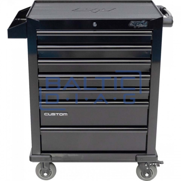 Tool trolley with 7 drawers and 334 tools SP Tools Custom Series