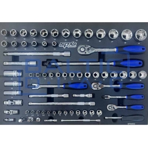 Tool trolley with 7 drawers and 334 tools SP Tools Custom Series Tool trolley with 7 drawers and 334 tools SP Tools Custom Series