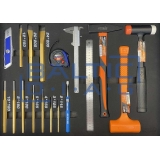 Įrankių vėžimėlis su 7 stalčiais ir 334 vnt. įrankiais SP Tools Custom Series Įrankių vėžimėlis su 7 stalčiais ir 334 vnt. įrankiais SP Tools Custom Series