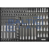 Įrankių vėžimėlis su 7 stalčiais ir 334 vnt. įrankiais SP Tools Custom Series Įrankių vėžimėlis su 7 stalčiais ir 334 vnt. įrankiais SP Tools Custom Series