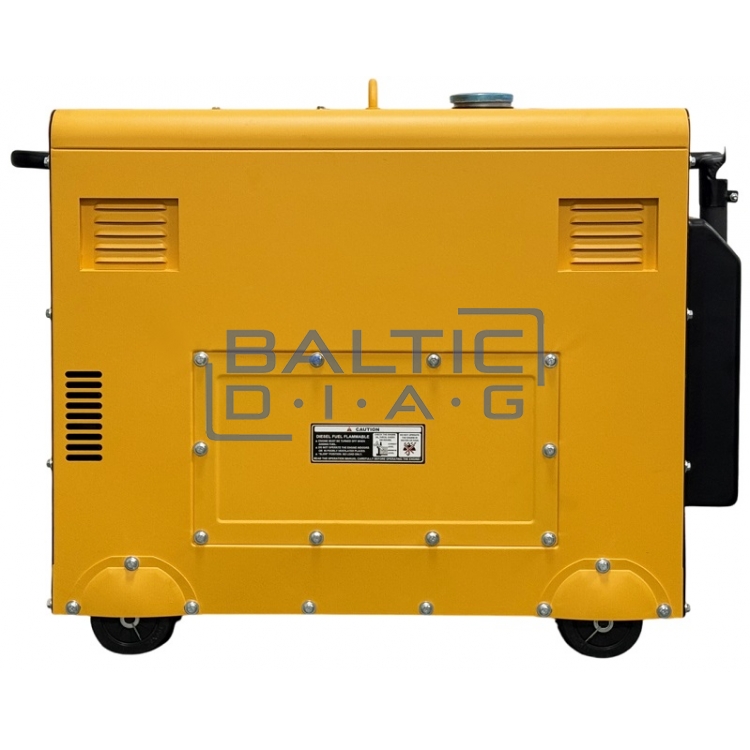 Mobilus dyzelinis generatorius BD9500SE, 7 kW