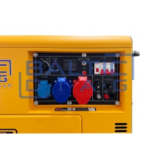 Mobilus dyzelinis generatorius BD9500SE, 7 kW Mobilus dyzelinis generatorius BD9500SE, 7 kW