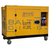 Mobilus dyzelinis generatorius BD12500SE, 9,5 kW Mobilus dyzelinis generatorius BD12500SE, 9,5 kW