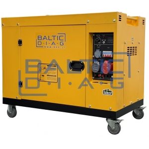 Mobile diesel generator BD12500SE, 9.5 kW
