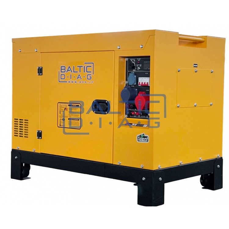 Mobile diesel generator BD22000SEA, 15 kW