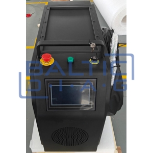 Pulsed laser cleaning device