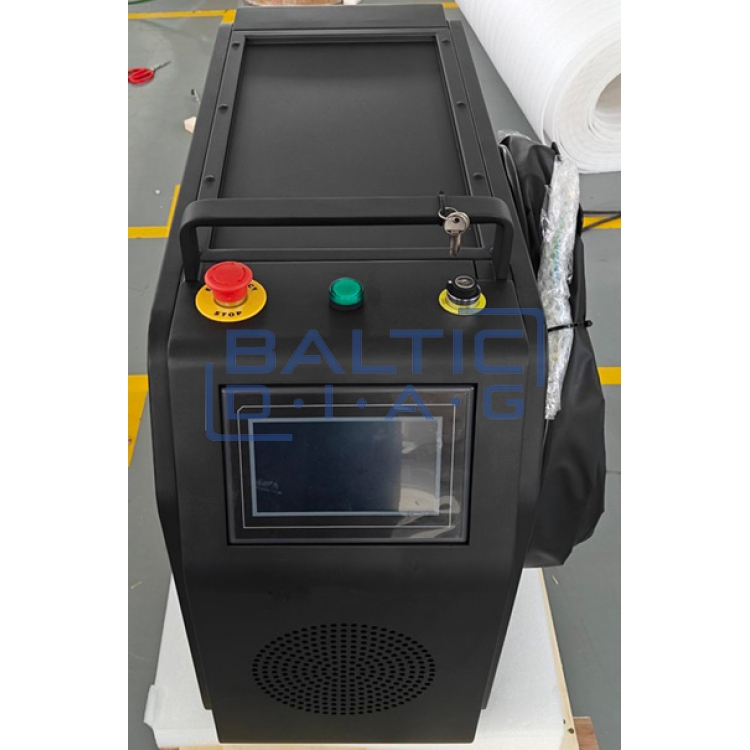Pulsed laser cleaning device