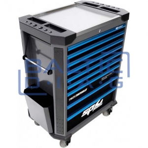 Tool trolley with 9 drawers and 433 tools SP Tools Tech Series Tool trolley with 9 drawers and 433 tools SP Tools Tech Series