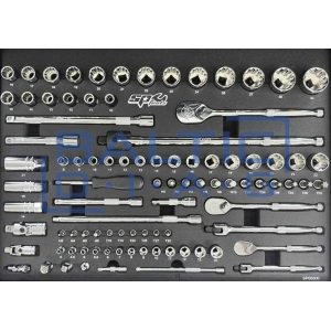 Tool trolley with 9 drawers and 433 tools SP Tools Tech Series Tool trolley with 9 drawers and 433 tools SP Tools Tech Series
