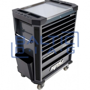 Tool trolley with 9 drawers and 433 tools SP Tools Tech Series Tool trolley with 9 drawers and 433 tools SP Tools Tech Series