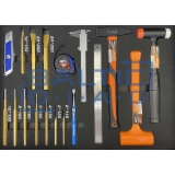 Įrankių vežimėlis su 9 stalčiais ir 433 vnt. įrankiais SP Tools Tech Series Įrankių vežimėlis su 9 stalčiais ir 433 vnt. įrankiais SP Tools Tech Series