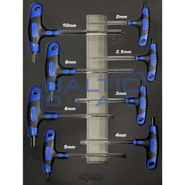 Tool trolley with 13 drawers and 470 tools SP Tools Tech Series