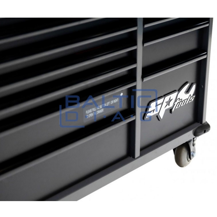 Įrankių vežimėlis su 13 stalčių ir 470 vnt. įrankiais SP Tools Tech Series