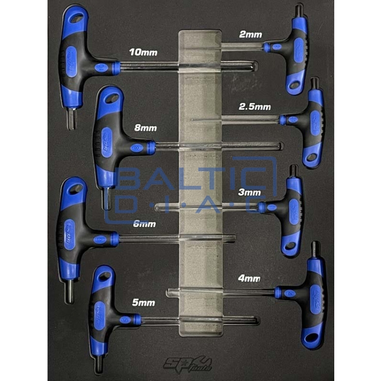 Tool trolley with 13 drawers and 470 pcs. tools SPtools Tech Series