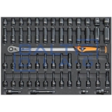 Įrankių vežimėlis su 13 stalčių ir 470 vnt. įrankiais SP Tools Tech Series Įrankių vežimėlis su 13 stalčių ir 470 vnt. įrankiais SP Tools Tech Series