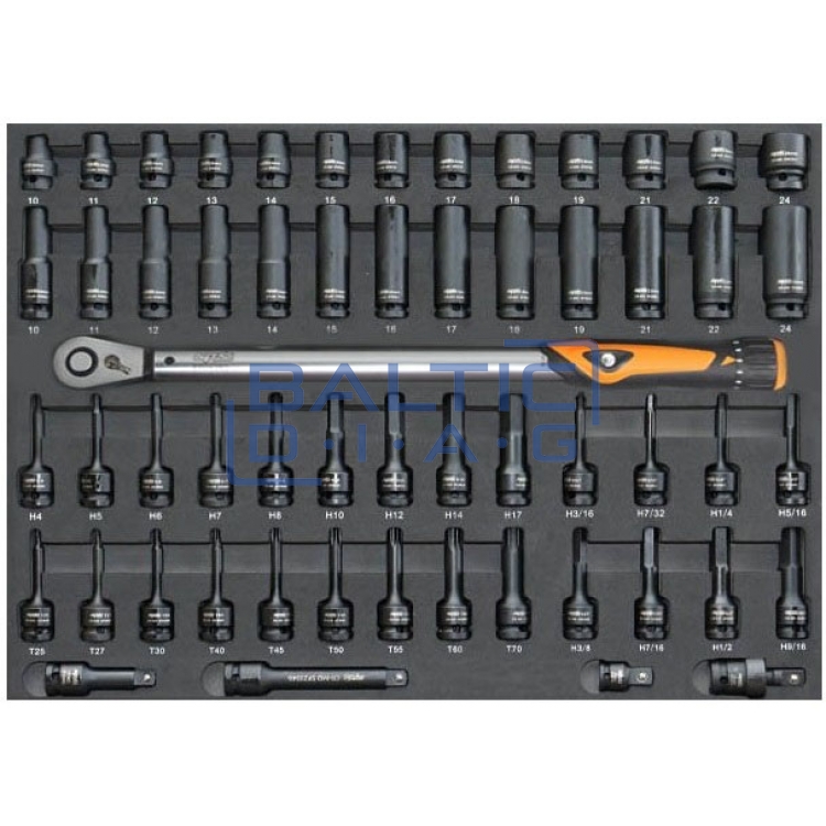 Įrankių vežimėlis su 13 stalčių ir 470 vnt. įrankiais SP Tools Tech Series