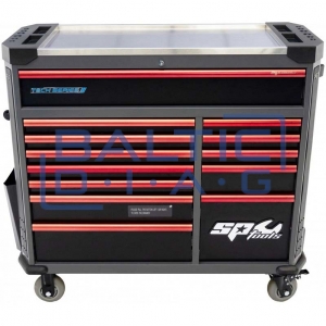 Tool trolley with 13 drawers and 470 tools SP Tools Tech Series Tool trolley with 13 drawers and 470 tools SP Tools Tech Series
