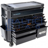 Įrankių vežimėlis su 13 stalčių ir 470 vnt. įrankiais SP Tools Tech Series Įrankių vežimėlis su 13 stalčių ir 470 vnt. įrankiais SP Tools Tech Series
