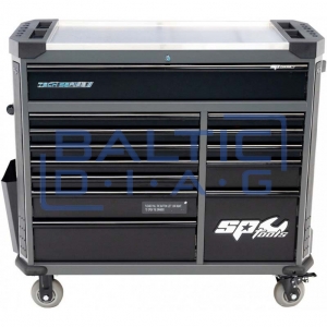 Tool trolley with 13 drawers and 411 tools SP Tools Tech Series Tool trolley with 13 drawers and 411 tools SP Tools Tech Series