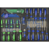 Įrankių vežimėlis su 13 stalčių ir 411 vnt. įrankiais SP Tools Tech Series Įrankių vežimėlis su 13 stalčių ir 411 vnt. įrankiais SP Tools Tech Series