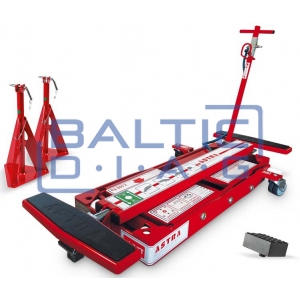 Mobile, pneumatic axle lift MiniLIFT