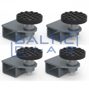 Ножничный подъёмник средней высоты для кузовных малярных работ Powerlift
