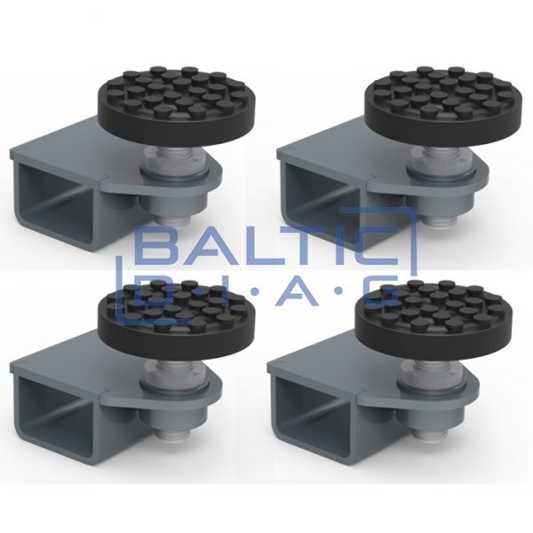 Ножничный подъёмник средней высоты для кузовных малярных работ Powerlift