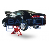 Mid-rise scissor lift for body painting work Powerlift