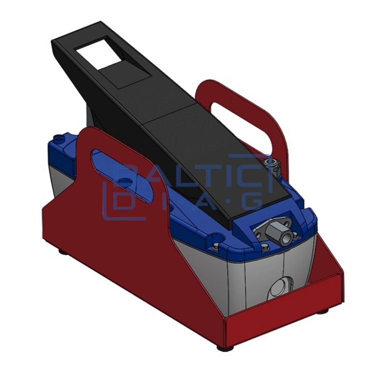 Mid-rise scissor lift for body painting work Powerlift