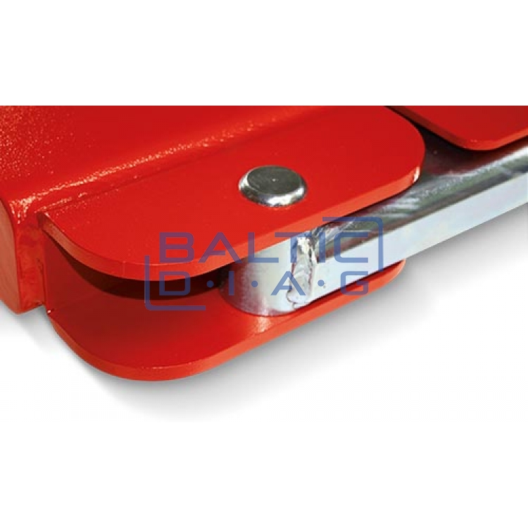 Mid-rise scissor lift for body painting work Powerlift