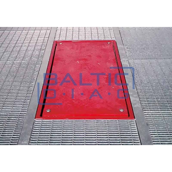 Vidutinio aukščio žirklinis keltuvas kėbulų dažymo darbams PrepLift