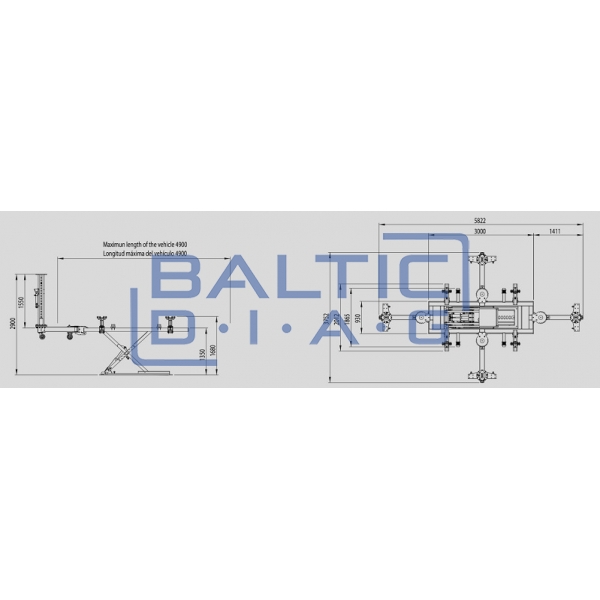 Стенд для рихтовки кузова Rapid 10T