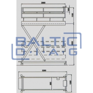 Pneumatic lift for industrial work Pint.UP