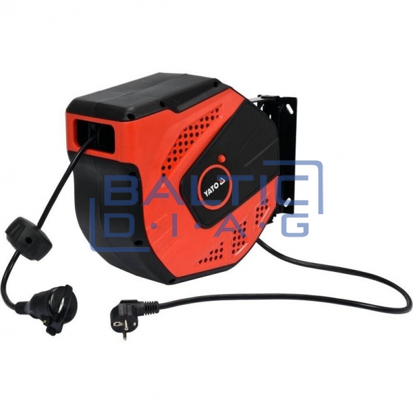 Extension cord with automatic reel, 20 m 3Gx1.5 mm2