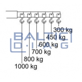 Hidraulinis kranas CC10, 1000 kg