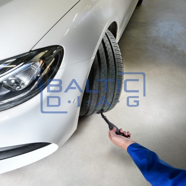 Tire tread depth and brake disc measuring device TEXA Laser Examiner 2