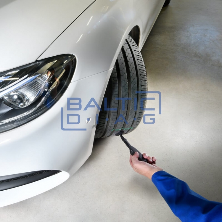 Tire tread depth and brake disc measuring device TEXA Laser Examiner 2
