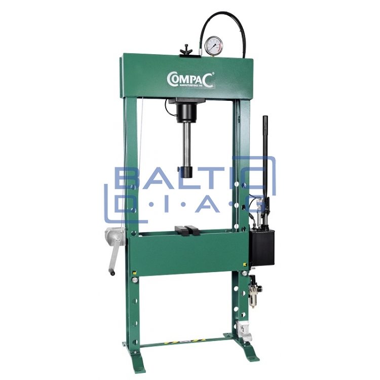 Hydraulic press with pressure gauge 30 tons, HP30
