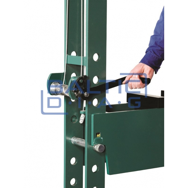Hydraulic press with pressure gauge 60 tons, HP60