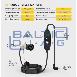 Electric Vehicle Charging Device AUTOOL C350 Electric Vehicle Charging Device AUTOOL C350